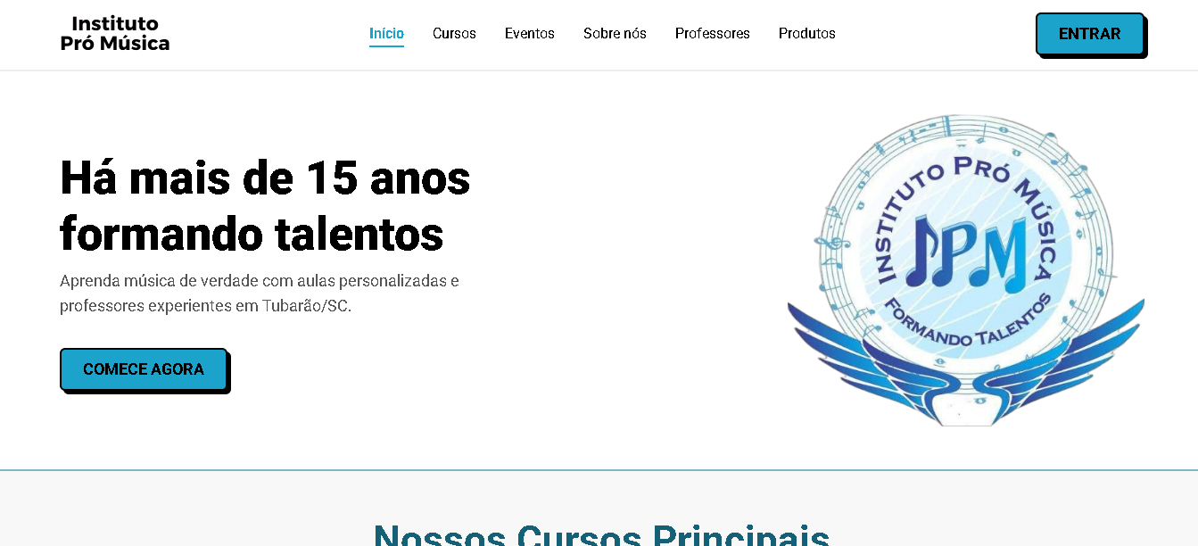 Site Instituto Promusica